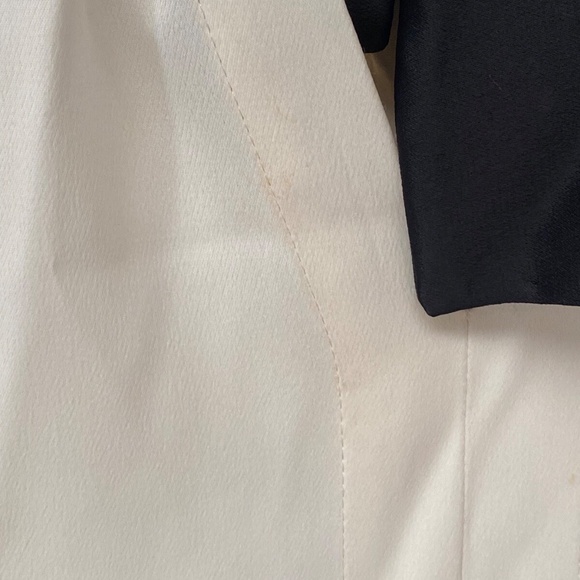 Alexis Black & White Party Cocktail Tie Neck Sleeveless Jumpsuit Size XS USA - Picture 10 of 10